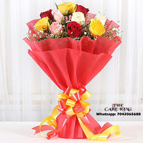10 Mix Roses Bookey - The Cake King