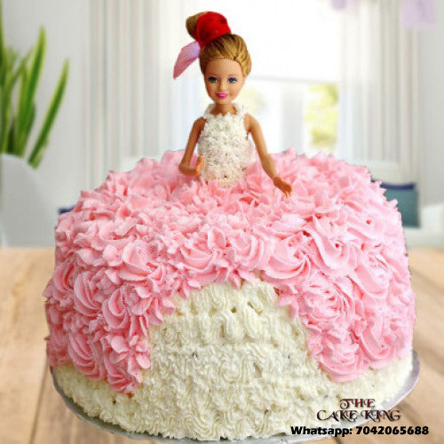 Barbie Doll Cake Online Delivery In Noida – The Cake King
