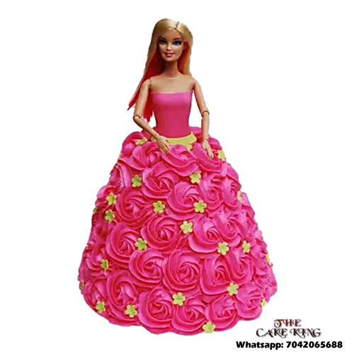 Order Barbie Princess Girls Birthday cake online | Gurgaon Bakers