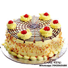 Butterscotch Cake Online - The Cake King