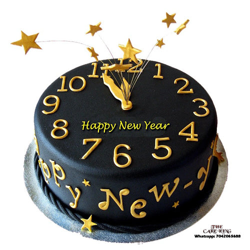 Happy New Year Cake - The Cake King