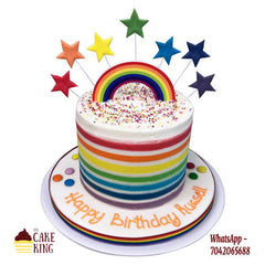 Rainbow Cake - The Cake King