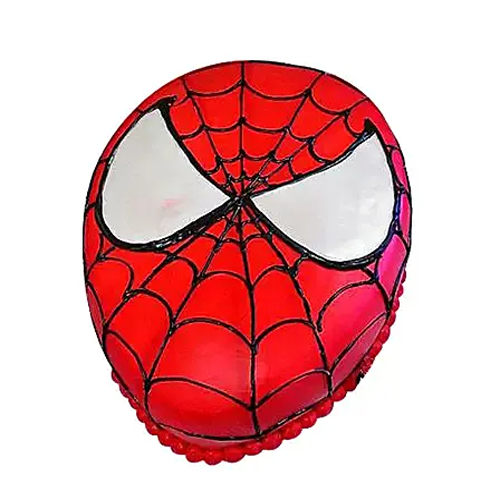 Spider man face cake｜TikTok Search